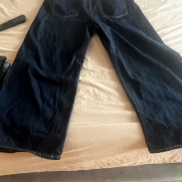 Cropped Vintage Wide Leg Jeans - Picture 2 of 6